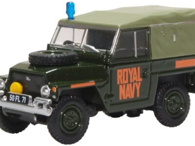 Oxford Diecast 76LRL009 Land Rover Lightweight Royal Navy 1/76 Scale