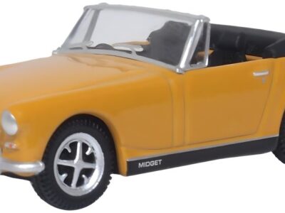 Oxford Diecast 76MGM002 MG Midget MkIII Car Bronze Yellow 1/76 Scale