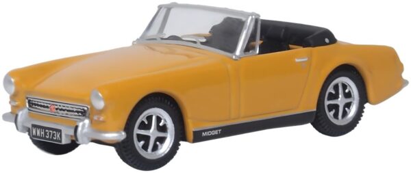 Oxford Diecast 76MGM002 MG Midget MkIII Car Bronze Yellow 1/76 Scale
