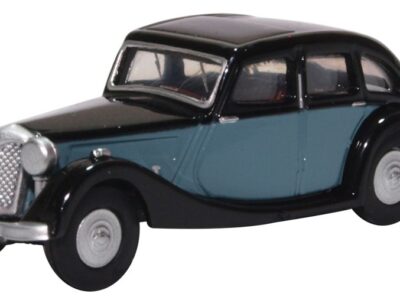 Oxford Diecast 76RK005 Riley Kestrel Blue/Black 1/76 Scale