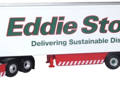 Oxford Diecast 76SRH001 Scania R Series Highline Box Trailer Eddie Stobart 1/76 Scale