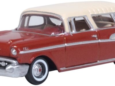 Oxford Diecast 87CN57008 Chevrolet Nomad 1957 Adobe Beige/Sierra Gold 1/87 Scale