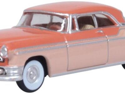 Oxford Diecast 87CNY55002 Chrysler New Yorker DeLuxe Coupe 1955 St. Regis Desert Sand/Canyon Tan 1/87 Scale