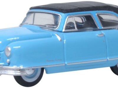 Oxford Diecast 87NR50001 Nash Rambler Custom Landau Convertible 1950 (Closed) Strato Blue 1/87 Scale