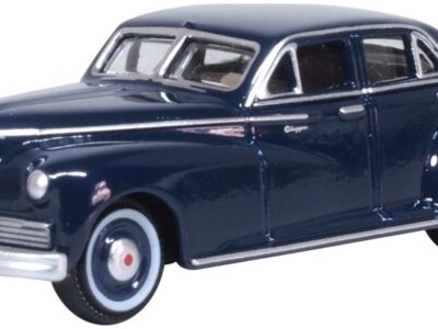 Oxford Diecast 87PC42001 Packard Clipper Touring Sedan 1942 Packard Blue 1/87 Scale