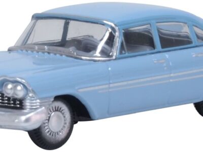 Oxford Diecast 87PS59003 Plymouth Savoy Sedan 1959 Powder Blue 1/87 Scale
