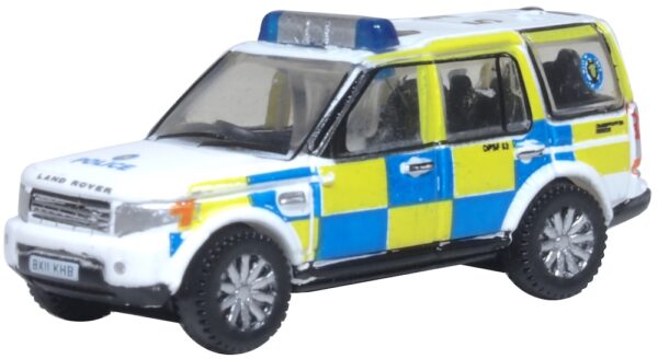 Oxford Diecast NDIS006 Land Rover Discovery 4 West Midlands Police N Scale