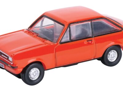 Oxford Diecast NESC001 Ford Escort Mk2 Carnival Red N Scale