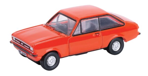 Oxford Diecast NESC001 Ford Escort Mk2 Carnival Red N Scale