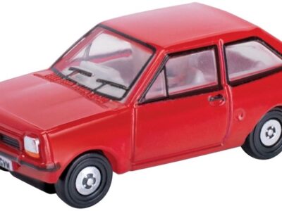 Oxford Diecast NFF001 Ford Fiesta Mk1 Venetian Red N Scale