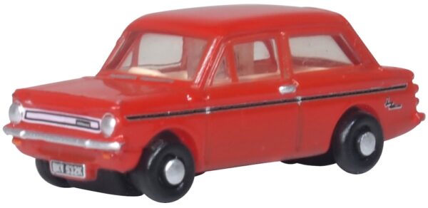Oxford Diecast NHI003 Hillman Imp Firebrand Red N Scale