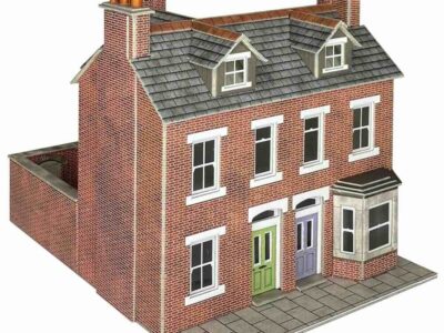 Metcalfe PO300 Terraced Houses - Brick OO/HO Scale Kit