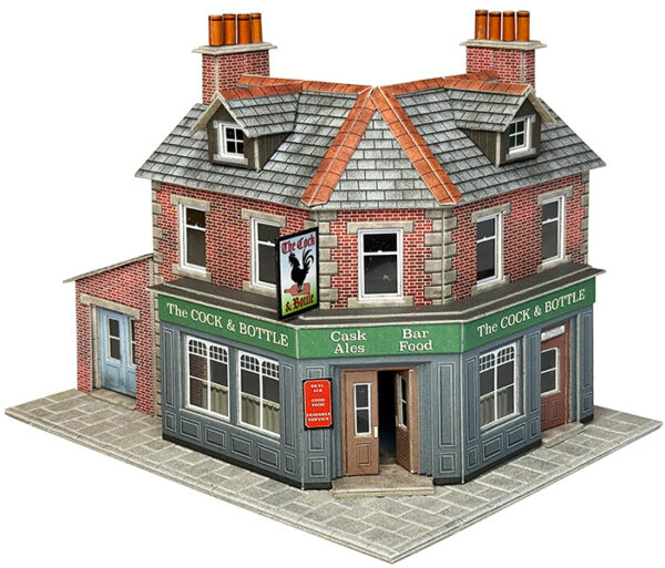 Metcalfe PO308 Corner Shop / Pub Brick OO/HO Scale Kit